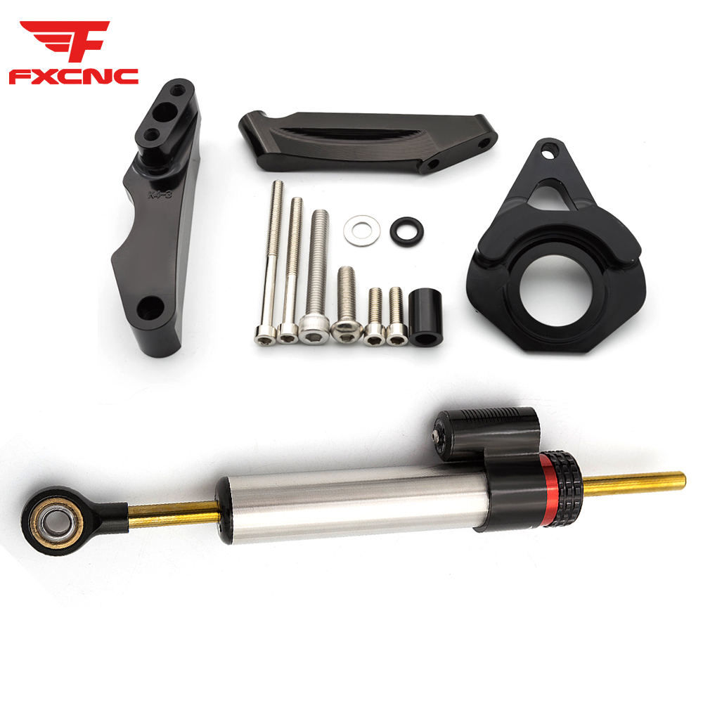 Steering Damper Stabilizer Kit Cnc - スズキ GSXR600 750 K4 2001 -