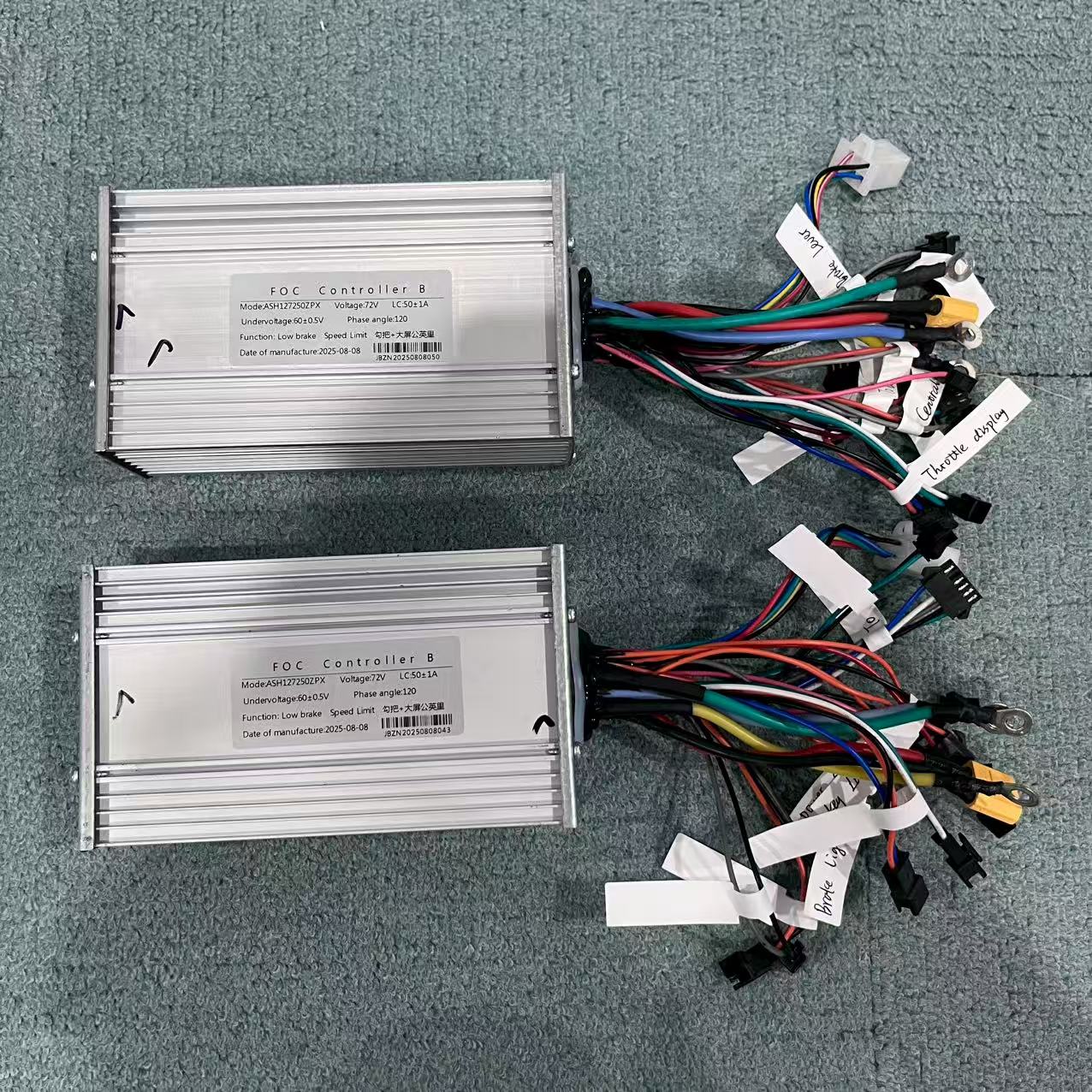 72V 50A JB Jingbo電動スクーターFOCスピー - 72V 45A Dual Controller のレビューと価格
