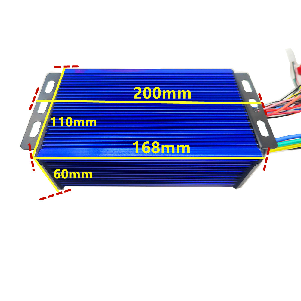 36V 48V 60V 72V 2000 ワットブラシレスモ - 72V 45A Dual Controller のレビューと価格