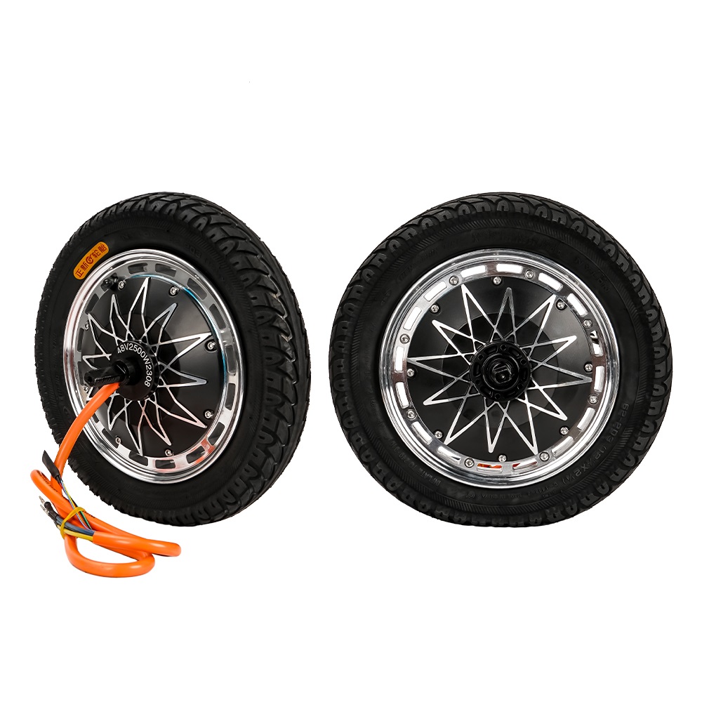 電動自転車ホイール駆動モペットエンジン分割設計モーターバギー - 60V 5000W Brushless Hub Motor のレビューと価格