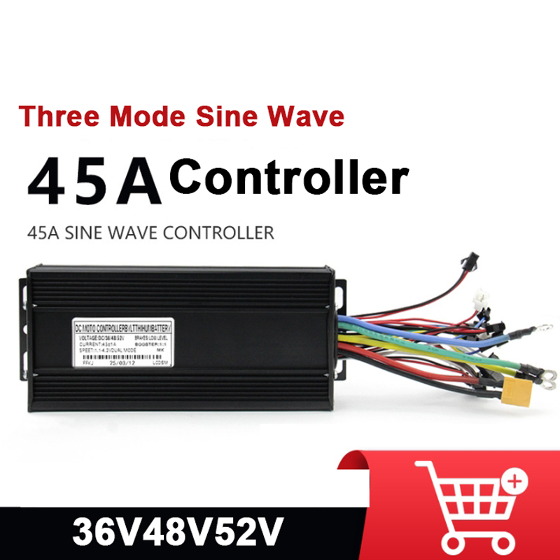 15 チューブ 3 モード 45A 正弦波コントローラー 3 - 72V 45A Dual Controller のレビューと価格